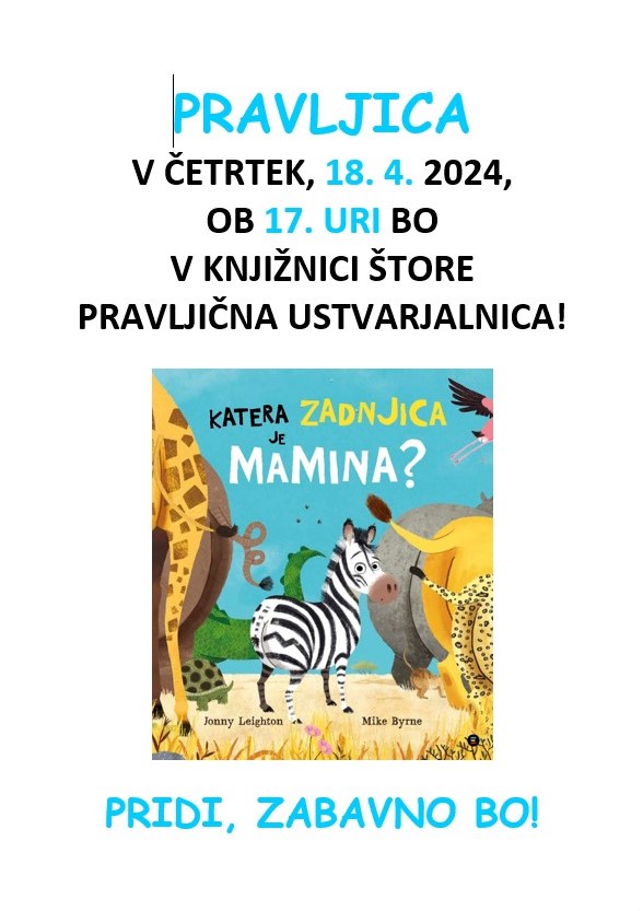 pravljica zebra